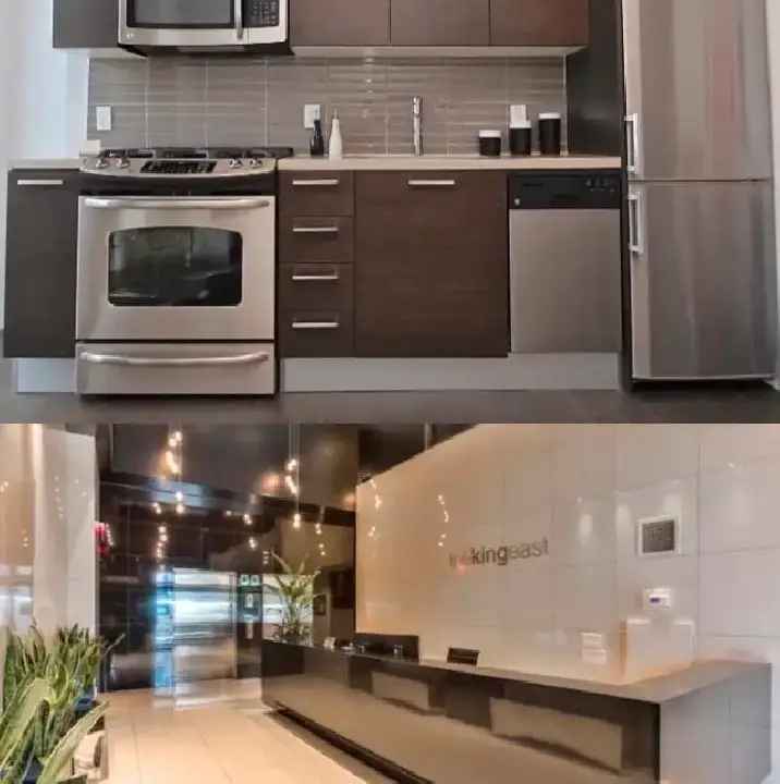 Rent Bachelor Condo in Toronto with South Facing Balcony and Furnished