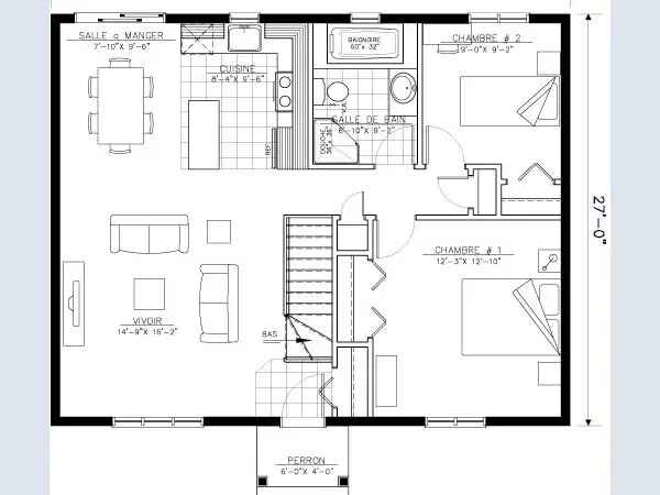 Bungalow Construction Portneuf Customizable Plans