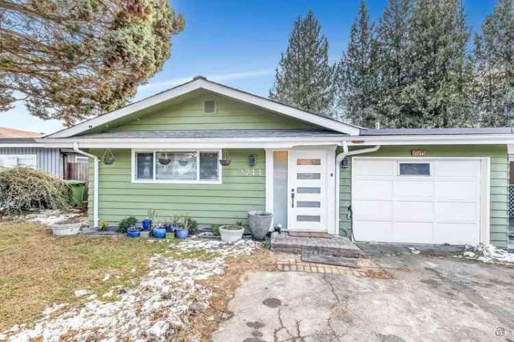 Updated Rancher Bungalow in East Abbotsford - 3 Bed 2 Bath No Strata