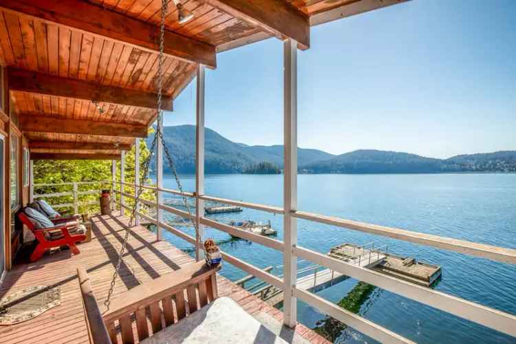 Woodlands Waterfront Home 6 Beds 2 Baths Deep Water Moorage