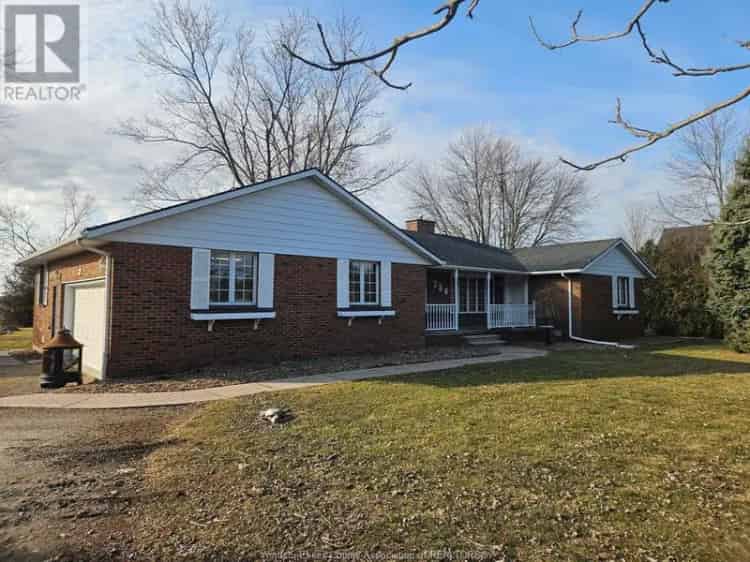 Full Brick Ranch on Acre with 2 Baths, Fireplaces, & 2.5 Car Garage