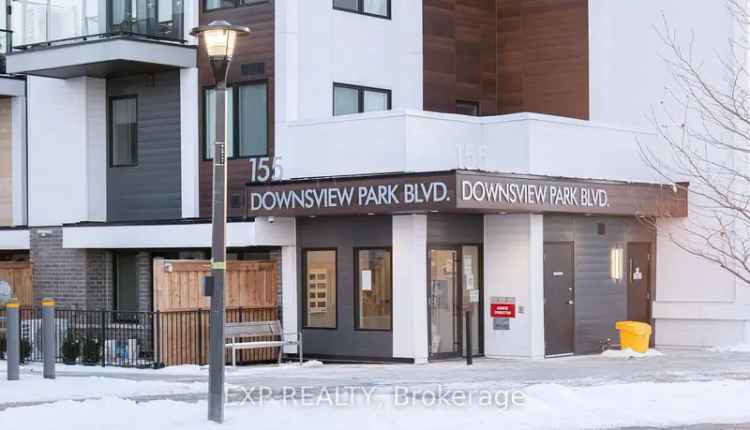 Condo townhouse rental in Downsview Park with modern features