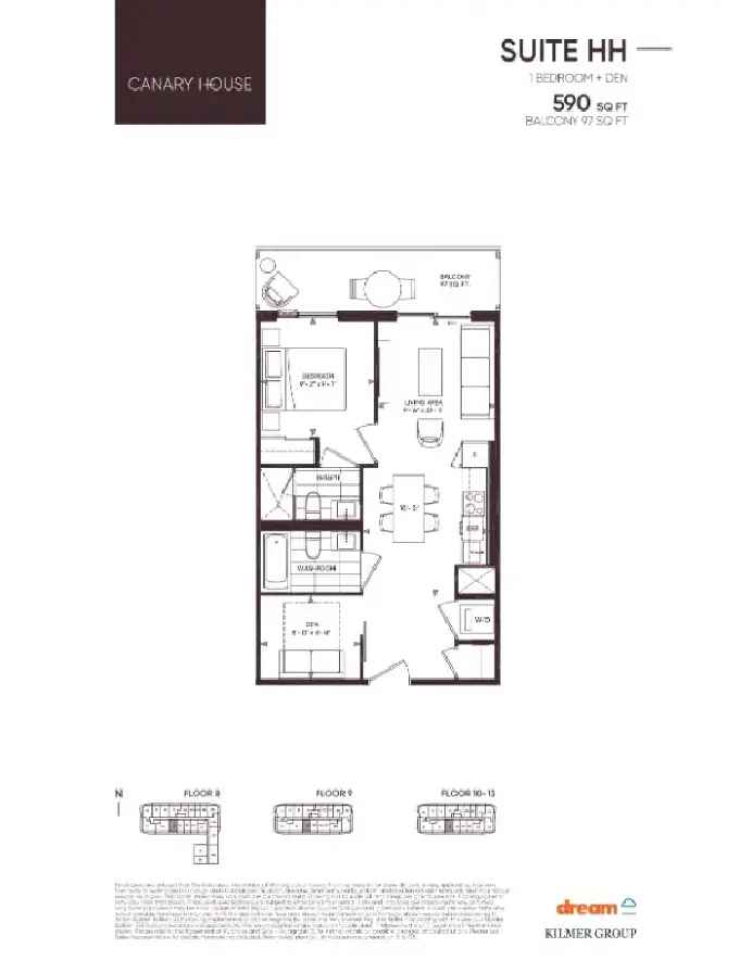 Canary House condo assignment Give up 100k Deposit|楼花转让