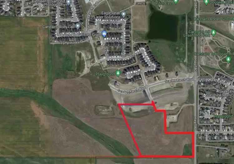 Land For Sale in Town of Carstairs, Alberta