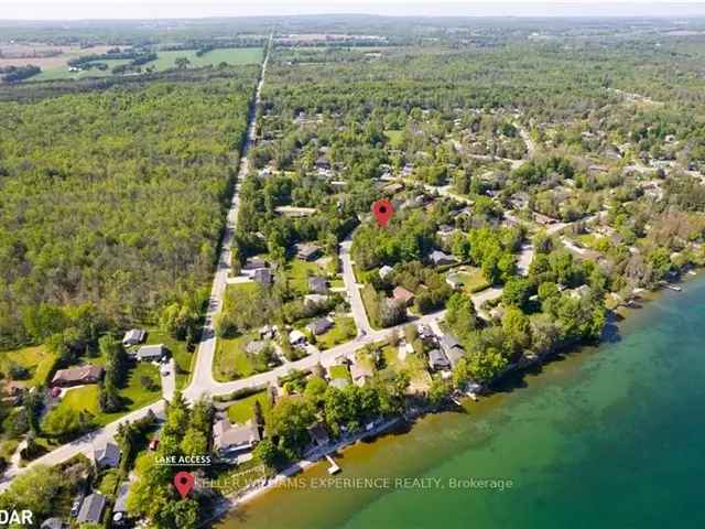 1 Acre Lake Simcoe Retreat Double Lot - Build Your Dream Home