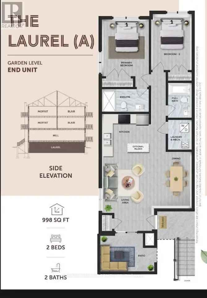 Assignment Sale Kitchener Condo 998 sq ft 2 Bed 2 Bath Doon