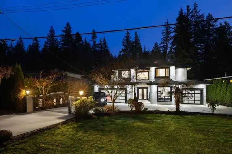 Luxury 12792 sq ft West Vancouver Estate Gated Pool 3 Car Garage