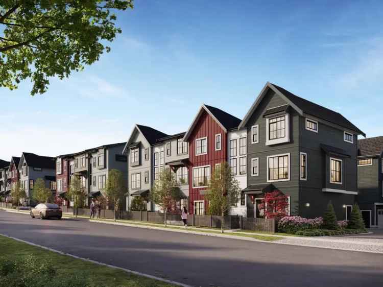 3 Bedroom Townhomes in Willoughby Heights Langley