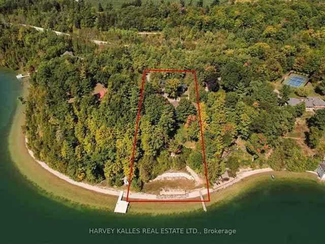 Rare Waterfront Gem on Kempenfelt Bay - Panoramic Views & Private Oasis