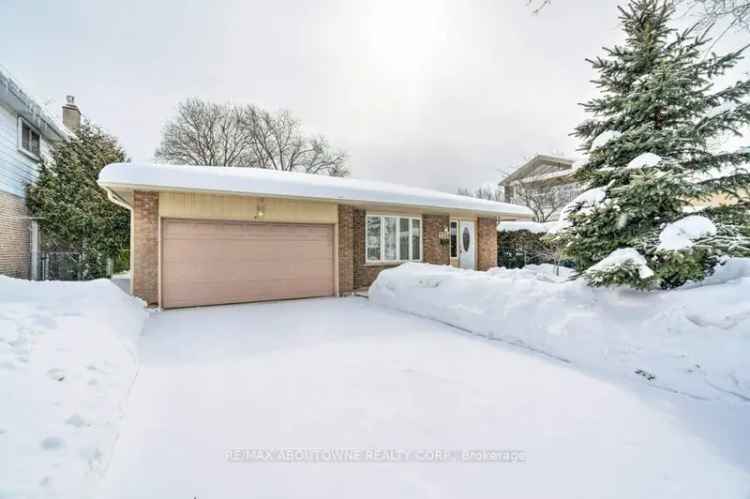 Buy Detached Split-Level Home with Double Garage in Mature Neighbourhood