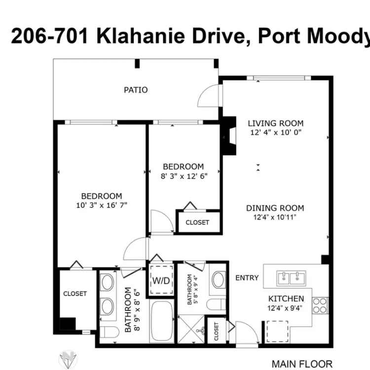 2 Bed 2 Bath Condo in Klahanie Port Moody