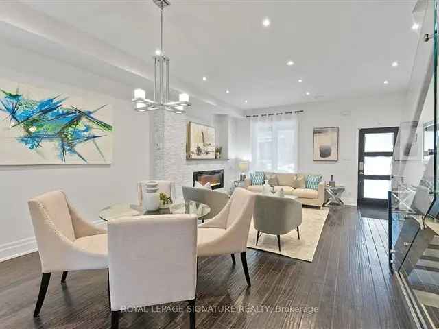 Spectacular 3-Storey Riverdale Family Home