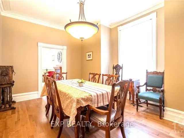 House For Sale in (Old) Ottawa, Ontario