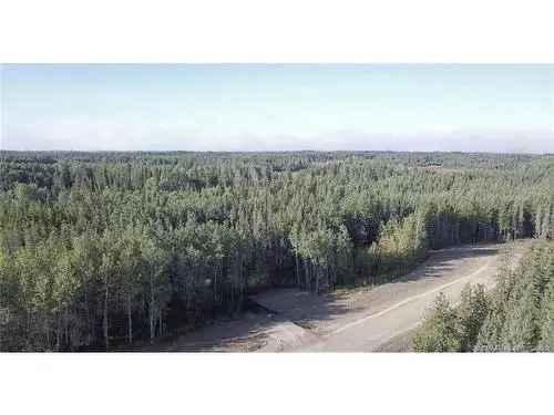 Vacant Land For Sale In Rural Grande Prairie No. 1, County of, Alberta