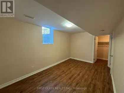 2 Bedroom Basement Apartment in Mississauga
