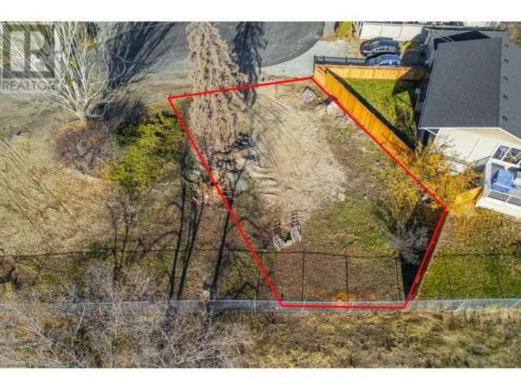 Buy Flat Building Lot in Westsyde Kamloops with Mountain and River Views