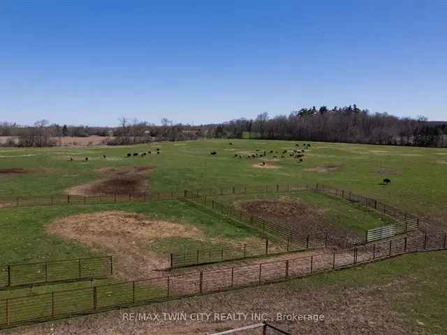 175-Acre Bison Ranch with Two Homes and Meat Store