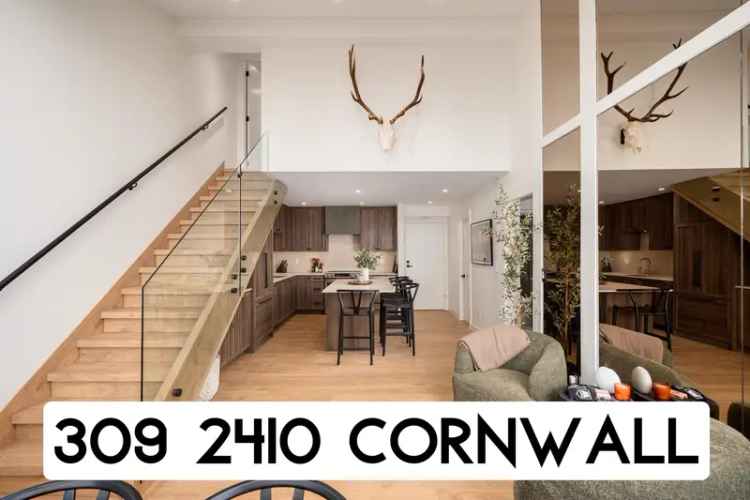 Kitsilano Beachfront Loft - Renovated Two Level Condo