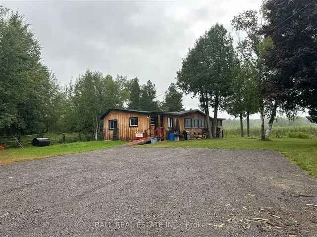 Completely Renovated 3 Bedroom Cottage on 6.78 Acres