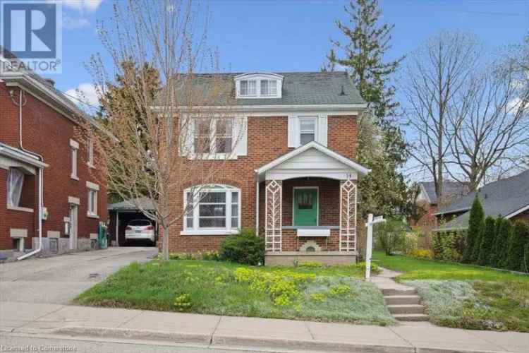 Character Home near Victoria Park Kitchener 3 Bed Detached Garage