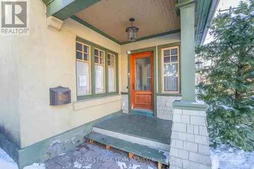 House For Sale Sandy Hill Ottawa 4 Bedroom 4 Bathroom Family Home