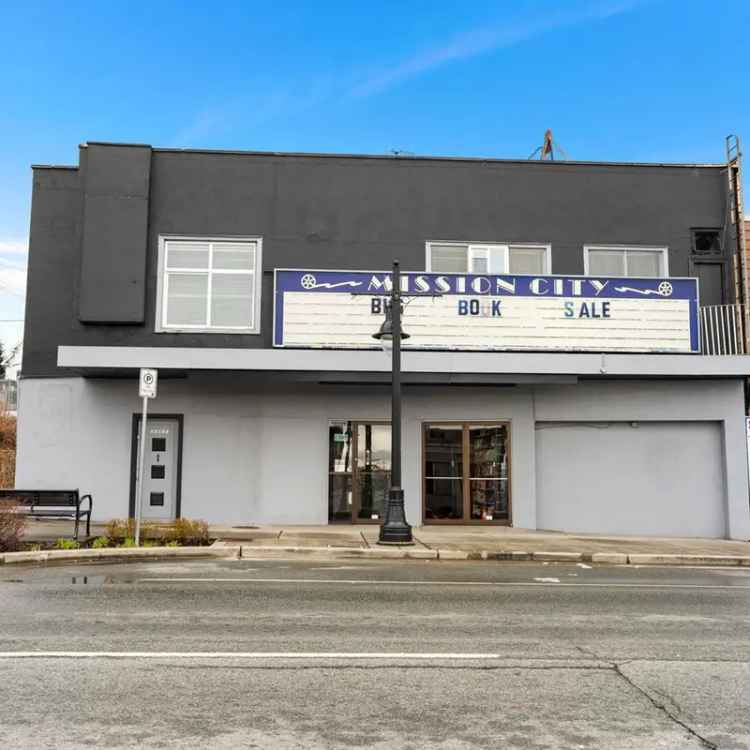 Downtown Mission Commercial Building and Residential Suite For Sale