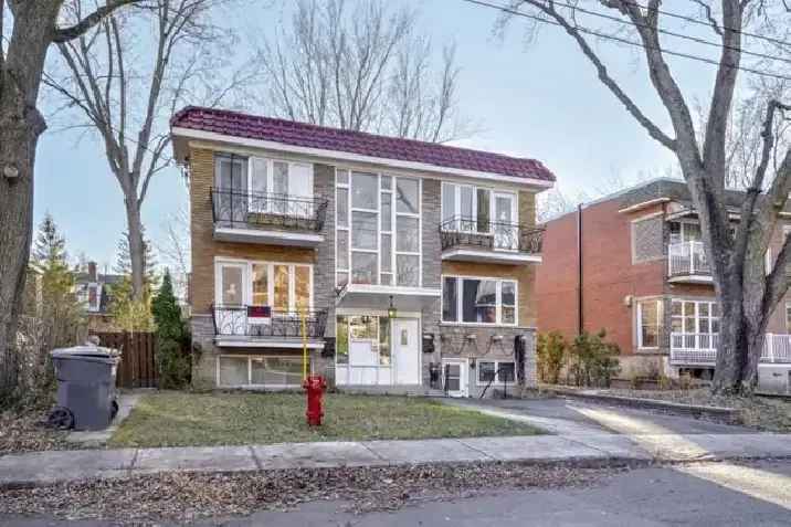 Rent Spacious Apartment in Ahuntsic with Four Bedrooms and Pool