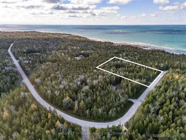 25 Acre Building Lot Lake Huron Access