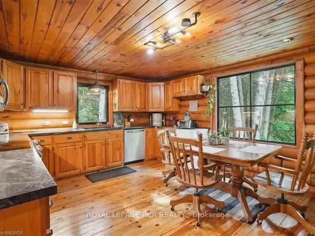 Enchanting Log Home Retreat Near Francis Lake