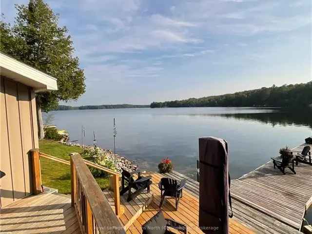 Lakefront Home with Detached Shop Garage