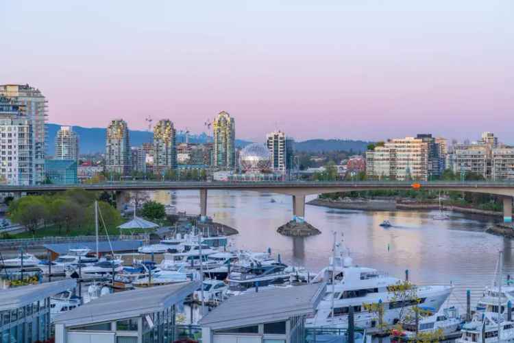 Yaletown Waterfront Condo 2 Beds 2 Baths Plus Den