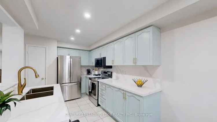 Buy 3 Bedroom Renovated Condo Townhome in Ajax with Private Backyard