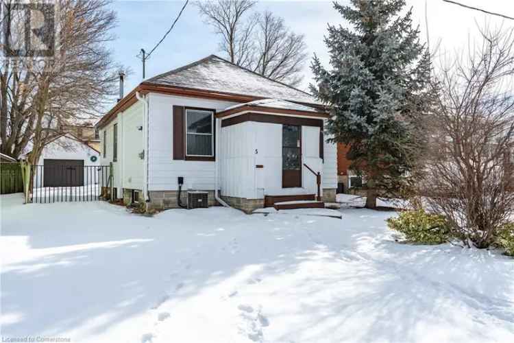 3 Bed 2 Bath Bungalow with Finished Basement and Commercial Potential