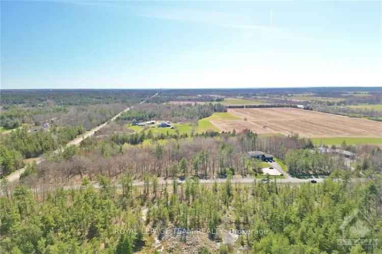 2.1 Acre Estate Lot in Cedar Hills Kanata