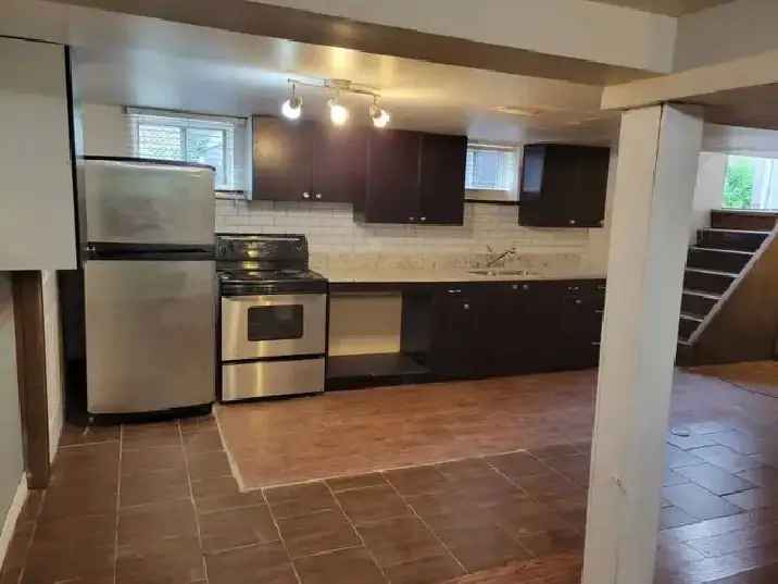 Spacious 2 Bedroom Basement Apartment with Separate Entrance and Laundry