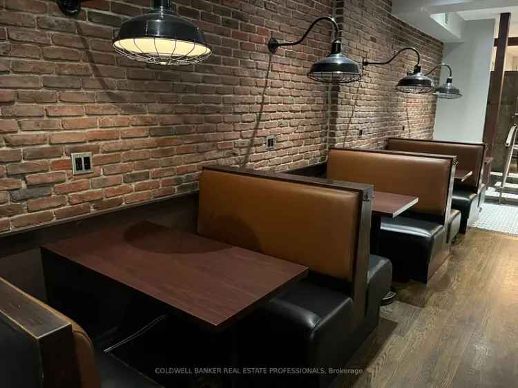 Rent Fully Equipped Renovated Restaurant on Yonge Street with Great Features