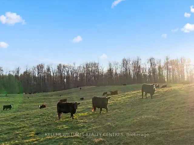 92 Acre Multi Generational Farm with 5 Bedroom Home and Barns