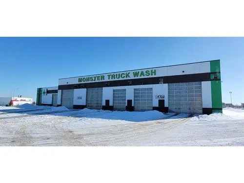 Truck Wash For Sale in East Queens Business Park Red Deer Alberta