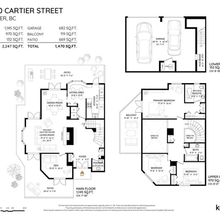 Luxury Shaughnessy Place II Townhome 3 4 Beds 2 Car Garage