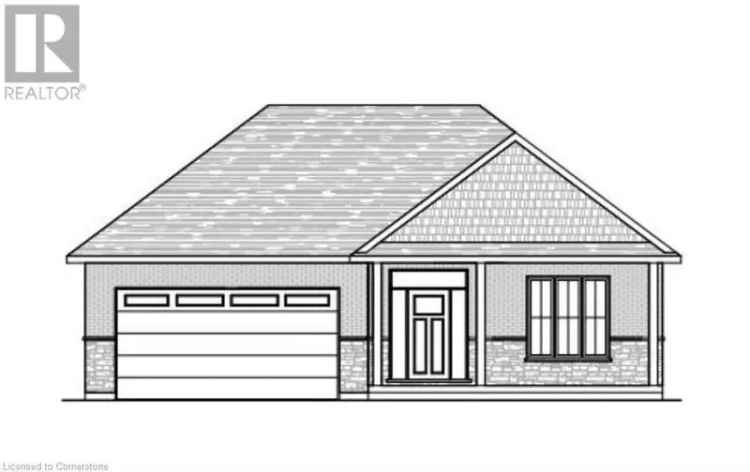 Modern 3-Bedroom Bungalow in Simcoe - New Construction
