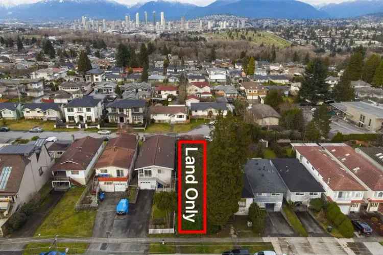 Build Your Dream Home on a 25x150 Lot in Burnaby Forest Glen