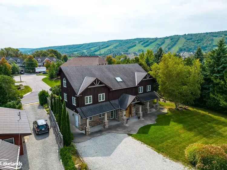 Seasonal Lease Architecturally Designed Chalet Near Blue Mountain Resort