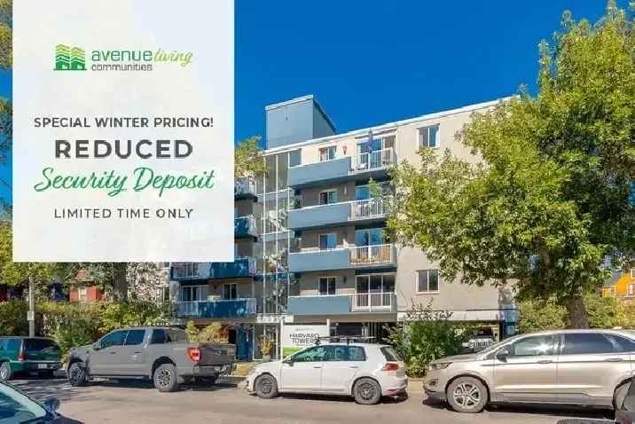 Apartments for Rent in Mission Calgary Harvard Towers