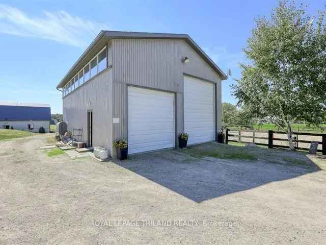 Hobby Farm w Apartment and Garage Apartment