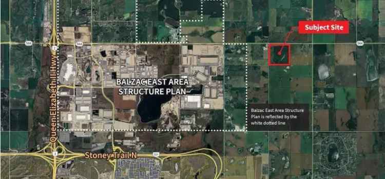 158.23 Acre Industrial Development Land Highway 566 Balzac