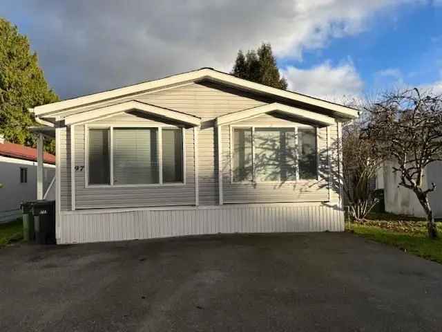 97 7790 KING GEORGE Boulevard in Surrey: Bear Creek Green Timbers Manufactured Home for sale : MLS®# R2950792