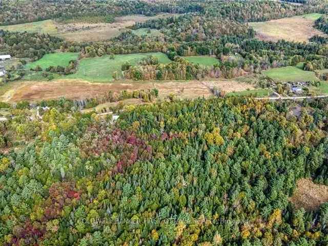 55 Acre Peaceful Retreat in Maberly Tay Valley Township