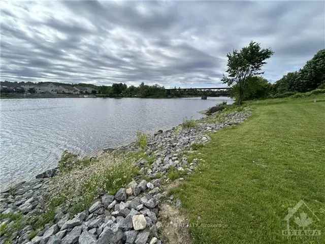 Waterfront Building Lot in Arnprior Near Downtown Amenities