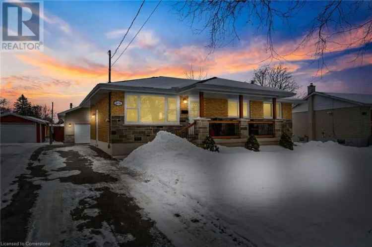 Updated Bungalow with Finished Basement and Oversized Garage