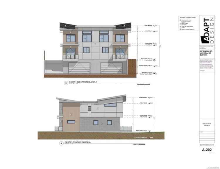 James Bay Multi Family Development Lot - Approved Plans